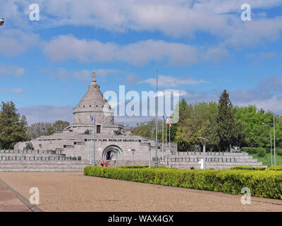 MARASESTI, Rumänien - Mai 01, 2019: Erster Weltkrieg Heros Mausoleum. Das Denkmal wurde in der Erinnerung der rumänischen Armee, die Bausteine der Deutschen attac gebaut Stockfoto