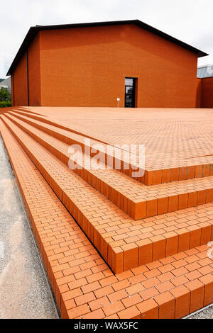 Vitra Campus von den Architekten Herzog & de Meuron Schaudepot. Weil am Rhein, Deutschland. Stockfoto