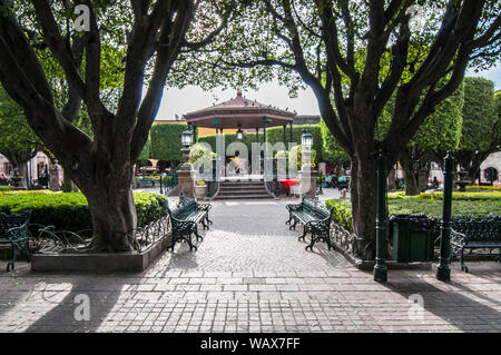 Main Plaza, San Miguel de Allende Guanajuato. Mexiko Stockfoto