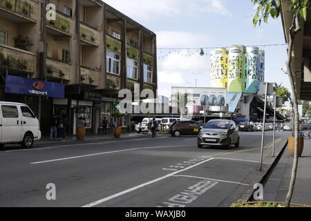 Curepipe (Mauritian Creole Aussprache: [kiːəpip]) auch bekannt als La Ville-Lumière Stockfoto