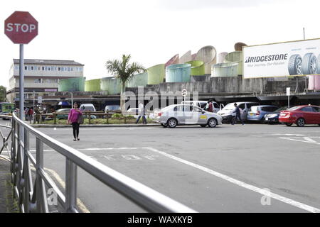 Curepipe (Mauritian Creole Aussprache: [kiːəpip]) auch bekannt als La Ville-Lumière Stockfoto