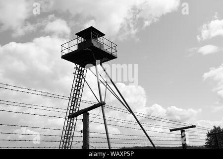 Cizov, Tschechische Republik. Čížov (Deutsche Zaisa) ist ein Bezirk der Gemeinde Horní Břečkov in der Tschechischen Republik Stockfoto