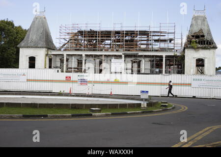 Curepipe (Mauritian Creole Aussprache: [kiːəpip]) auch bekannt als La Ville-Lumière Stockfoto