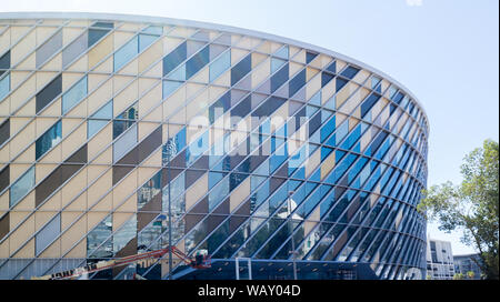 In der Nähe von Dubai Coca Cola Arena, die größte Arena im Nahen Osten Stockfoto