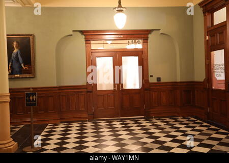 Restauriertes Wyoming State Capitol, Cheyenne, WY - Juli 2019 Stockfoto