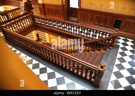 Restauriertes Wyoming State Capitol, Cheyenne, WY - Juli 2019 Stockfoto