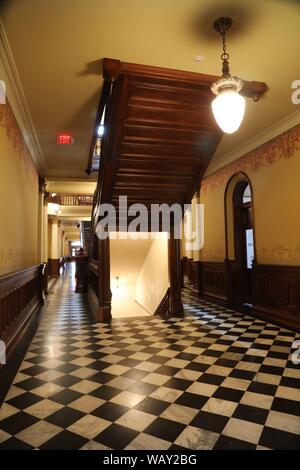 Restauriertes Wyoming State Capitol, Cheyenne, WY - Juli 2019 Stockfoto