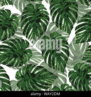 Nahtlose Palm Tree Design zeichnen lassen Stockfoto