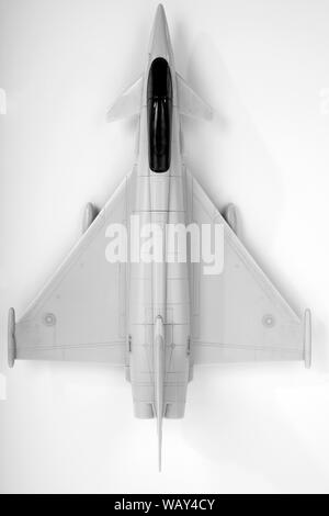 Italeri QuickBuild Typhoon Euro-Fighter Kunststoff Modell Stockfoto