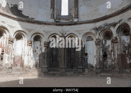 Interne Details von der Kathedrale von Ani, ein mittlerweile verfallenen Bagratid Armenischen Stadt im Nordosten der Türkei Stockfoto