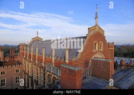 Große Halle, Rooftop Tour, Hampton Court Palace, East Molesey, Surrey, England, Großbritannien, USA, UK, Europa Stockfoto