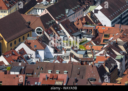 Freiburg im Breisgau, Wohnanlage, Altstadt Stockfoto