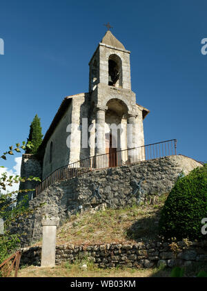 Die Kirche von St-Benoit-en-Diois im Drome Region in Frankreich Stockfoto