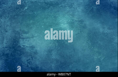 Blue Cold Ice Hintergrund mit Kratzern und Muster, gefrorenes Wasser Textur Stockfoto