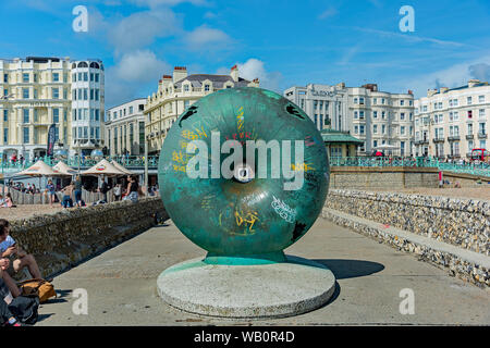 Brighton Beach Donut - Ansichten Stockfoto