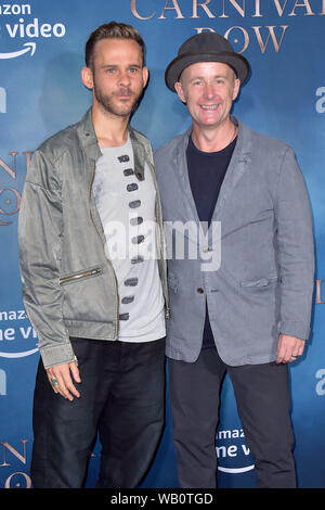 Los Angeles, USA. 21 Aug, 2019. Dominic Monaghan und Billy Boyd an der Premiere der Amazon Prime Video-TV-Serie "Karneval Row' an der TCL Chinese Theater. Los Angeles, 21.08.2019 | Verwendung der weltweiten Kredit: dpa/Alamy leben Nachrichten Stockfoto