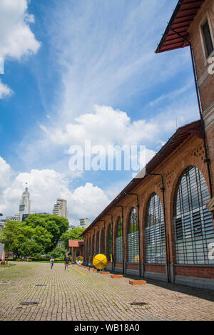 Weathervane Museum, das Museu Catavento, Palast der Industrien, São Paulo, Brasilien Stockfoto