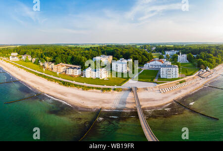 Deutschland, Mecklenburg-Vorpommern, Mecklenburger Bucht, Ostsee Seebad Heiligendamm, Grand Hotel Stockfoto