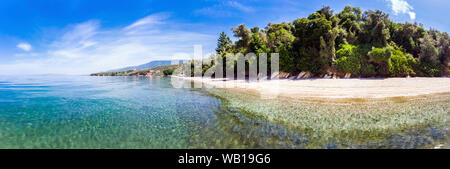 Griechenland, Ägäis, Pagasäischen Golf, Afissos, Strand Stockfoto