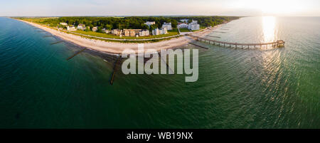 Deutschland, Mecklenburg-Vorpommern, Mecklenburger Bucht, Ostsee Seebad Heiligendamm, Grand Hotel Stockfoto