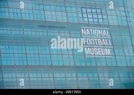 National Football Museum, Manchester, UK. Stockfoto