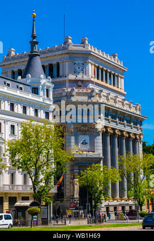 Edificio de las Cariatides, Madrid, Spanien, South West Europe Stockfoto