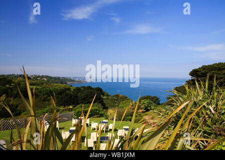 Malerischer Blick auf Guernsey, Channel Islands, Großbritannien Stockfoto