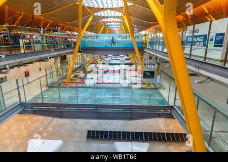 Flughafen Madrid-Barajas Adolfo Suarez Madrid, Spanien, South West Europe Stockfoto
