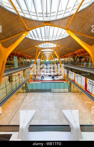 Flughafen Madrid-Barajas Adolfo Suarez Madrid, Spanien, South West Europe Stockfoto