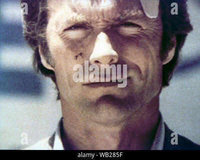 Clint Eastwood, der Film, Magnum Force', die malpaso Unternehmen mit Vertrieb über Warner Bros., 1973 Stockfoto