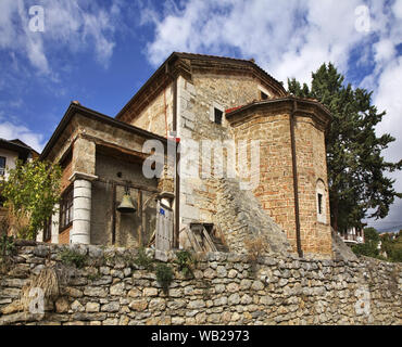 Kirche St. Cosmas und Damian in Ohrid. Mazedonien Stockfoto