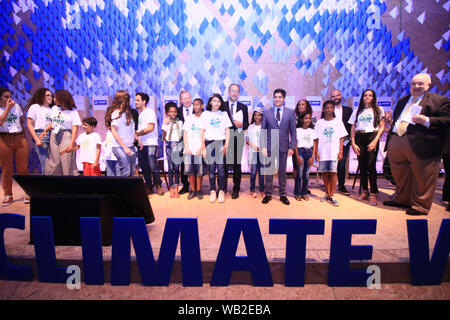 Salvador, Brasilien. 23 Aug, 2019. LAC KLIMAWOCHE 2019 bei Salvador Halle in Patamares, Salvador, Bahia. Credit: Mauro Akiin Nassor/FotoArena/Alamy leben Nachrichten Stockfoto