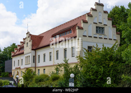 Markt Schwaben: Schloss Schwaben, heute Rathaus in Oberbayern, Ebersberg, Oberbayern, Bayern, Bayern, Deutschland Stockfoto