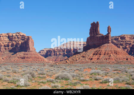 Tal der Götter, Bären Ohren National Monument, Utah, USA Stockfoto