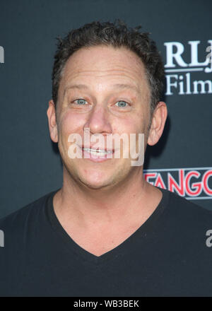 Hollywood, Ca. 23 Aug, 2019. Adam Goldworm, bei der Premiere von 'Satanischen Panik' an der Egyptian Theatre in Hollywood, Kalifornien am 23 August, 2019. Credit: Faye Sadou/Medien Punch/Alamy leben Nachrichten Stockfoto