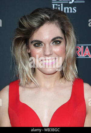 Hollywood, Ca. 23 Aug, 2019. Gina Hughes, bei der Premiere von 'Satanischen Panik' an der Egyptian Theatre in Hollywood, Kalifornien am 23 August, 2019. Credit: Faye Sadou/Medien Punch/Alamy leben Nachrichten Stockfoto