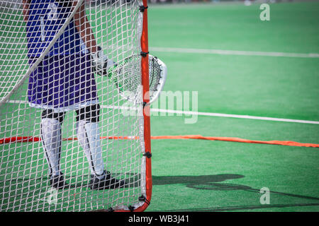 Lacrosse-amerikanischen teamsports themed Foto Stockfoto