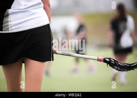 Lacrosse-amerikanischen teamsports themed Foto Stockfoto