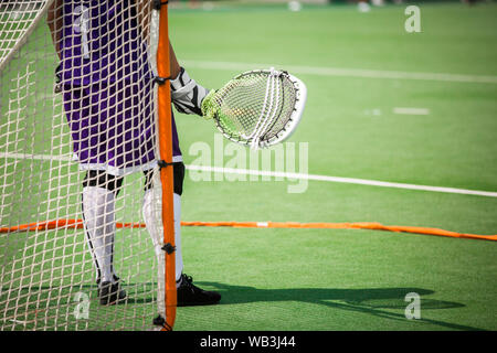 Lacrosse-amerikanischen teamsports themed Foto Stockfoto