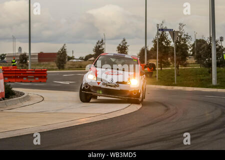 Ballarat, Victoria, Australien. 24. August 2019 - Cams australische Meisterschaften/viktorianischen Meisterschaften - Eureka Rush Rally. Credit: Brett Keating/Alamy leben Nachrichten Stockfoto