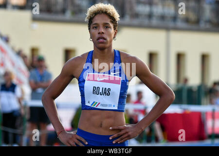 ROJAS YULIMAR (VEN) SALTOTRIPLO DONNE während Xxxiii° Treffen von Padova, Padova, Italien, 16. Jun 2019, Athletik Athletik Internationals Stockfoto