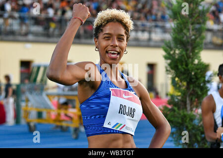 ROJAS YULIMAR (VEN) SALTOTRIPLO DONNE während Xxxiii° Treffen von Padova, Padova, Italien, 16. Jun 2019, Athletik Athletik Internationals Stockfoto