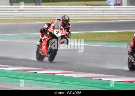 7 CHAZ DAVIES während Pata Riviera von Rimini Runde 7 World Sbk-Rennen 1, Misano Adriatico, Italien, 22. Jun 2019, Motoren World SuperBike-SBK Stockfoto