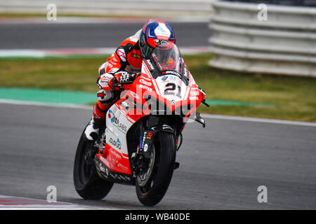 21 RINALDI während Pata Riviera von Rimini Runde 7 World Sbk-Rennen 1, Misano Adriatico, Italien, 22. Jun 2019, Motoren World SuperBike-SBK Stockfoto