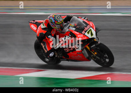 7 CHAZ DAVIES während Pata Riviera von Rimini Runde 7 World Sbk-Rennen 1, Misano Adriatico, Italien, 22. Jun 2019, Motoren World SuperBike-SBK Stockfoto