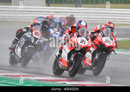 21 RINALDI während Pata Riviera von Rimini Runde 7 World Sbk-Rennen 1, Misano Adriatico, Italien, 22. Jun 2019, Motoren World SuperBike-SBK Stockfoto