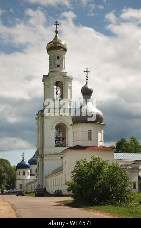 St. George's (yuriev) Kloster in Nowgorod. Russland Stockfoto