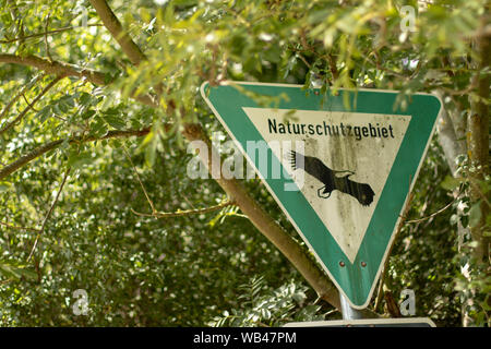 Melden Nature Reserve, Gespräch Bereich Stockfoto