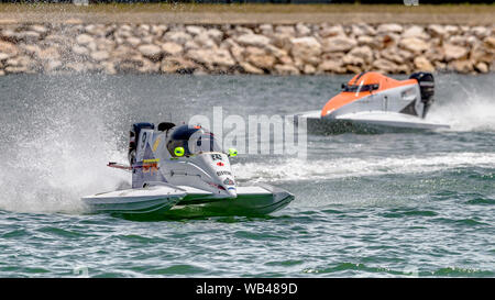 Harvey Smith Racing für F1 Atlantic Team bei Portimao Portugal 2019 Stockfoto