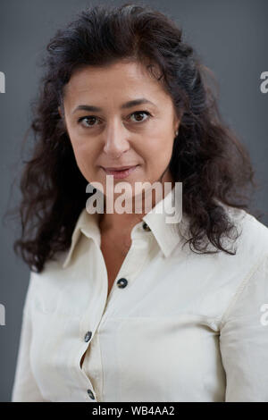 Edinburgh, Schottland, Vereinigtes Königreich, 24. August 2019. Edinburgh International Book Festival. Foto: Ece Temelkuran. Kredit Andrew Eaton/Alamy Stockfoto